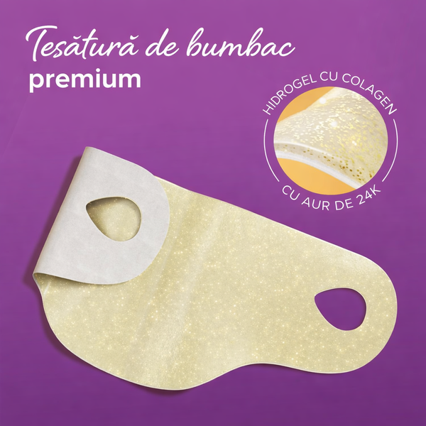 Efect Vizibil în Doar 5 Zile – Set Profesional Lifting 24K Gold